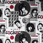 Toile Imprimée Rockers Blanc - Ribes y Casals