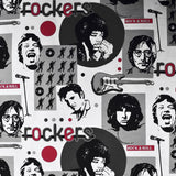 Toile Imprimée Rockers Blanc - Ribes y Casals