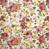 Toile Imprimée Roses Grenats - Ribes y Casals
