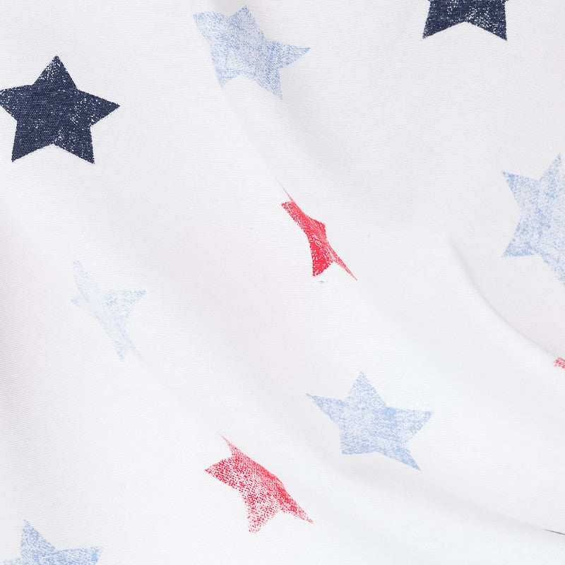 Toile Imprimée Stars Rouge Bleu - Ribes y Casals