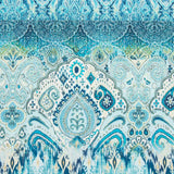 Toile Imprimée Tapisserie Bleu - Ribes y Casals