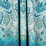 Toile Imprimée Tapisserie Bleu - Ribes y Casals