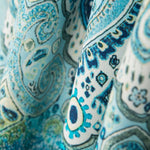 Toile Imprimée Tapisserie Bleu - Ribes y Casals