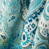 Toile Imprimée Tapisserie Bleu - Ribes y Casals