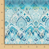 Toile Imprimée Tapisserie Bleu - Ribes y Casals