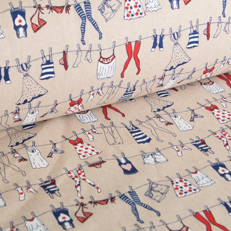 Toile Imprimée Corde à Linge - Ribes y Casals