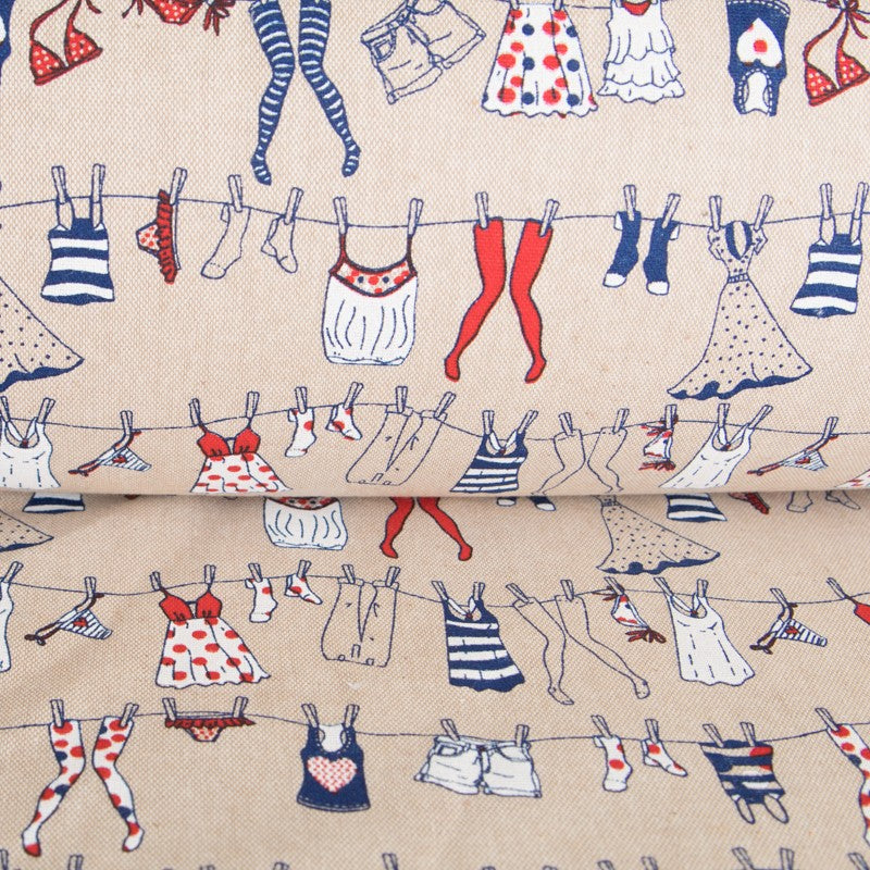 Toile Imprimée Corde à Linge - Ribes y Casals