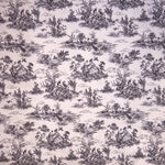 Toile Imprimé de Jouy Noir - Ribes y Casals