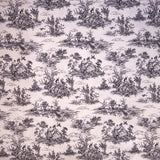 Toile Imprimé de Jouy Noir - Ribes y Casals
