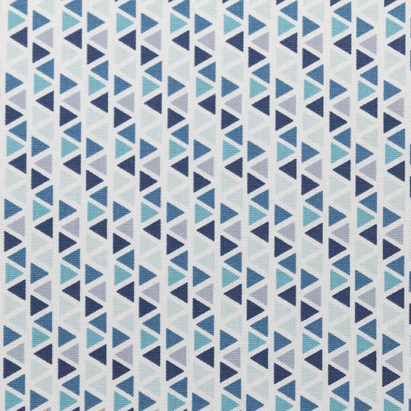 Toile Imprimée Triangles Bleu - Ribes y Casals