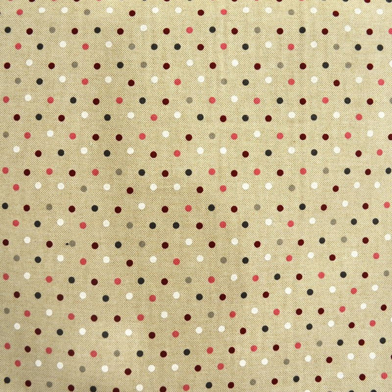 Toile Imprimée Pois Multicolores - Ribes y Casals