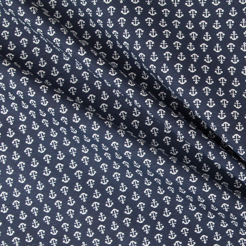 Toile Imprimée Traits Rouge Bleu - Ribes y Casals