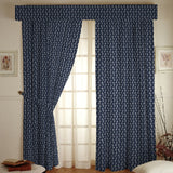 Toile Imprimée Traits Rouge Bleu - Ribes y Casals