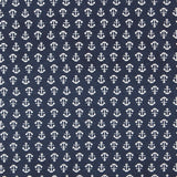 Toile Imprimée Traits Rouge Bleu - Ribes y Casals