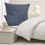 Toile Imprimée Traits Rouge Bleu - Ribes y Casals