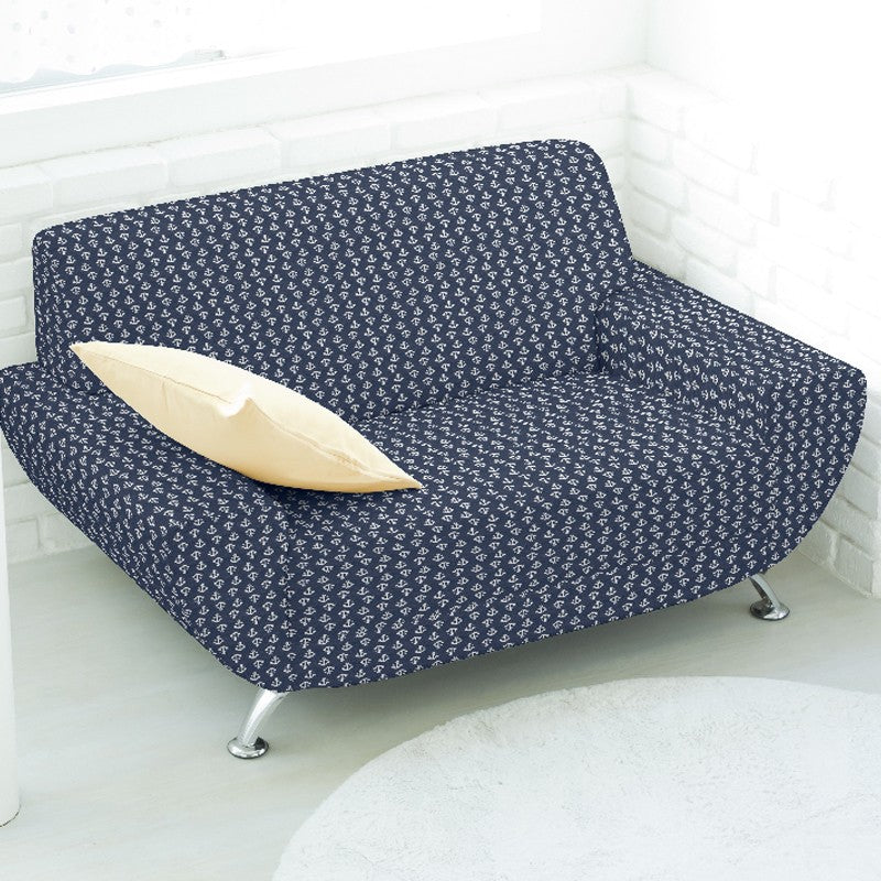 Toile Imprimée Traits Rouge Bleu - Ribes y Casals