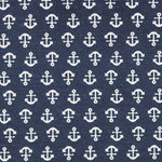 Toile Imprimée Traits Rouge Bleu - Ribes y Casals