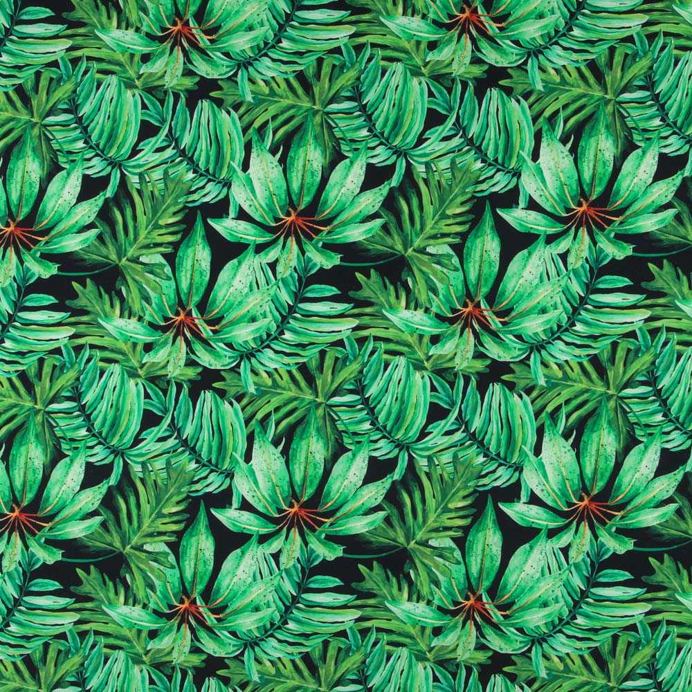 Toile Extérieure Tropicale Noir - Ribes y Casals