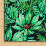 Toile Extérieure Tropicale Noir - Ribes y Casals