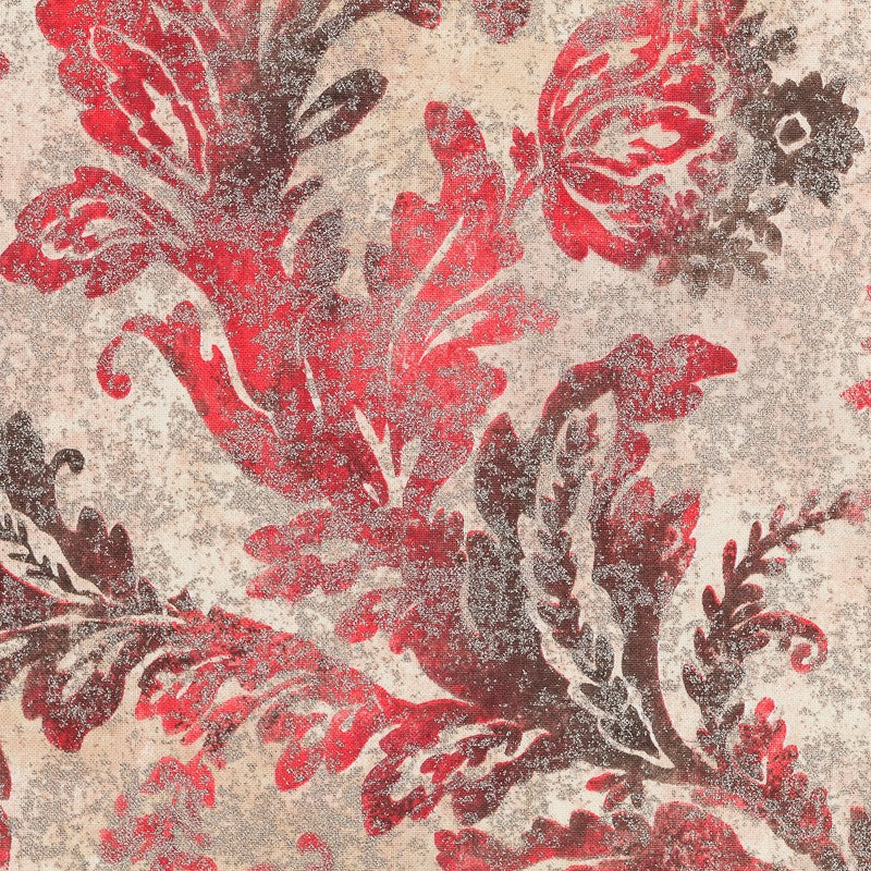 Toile Fantaisie Vintage Rouge - Ribes y Casals