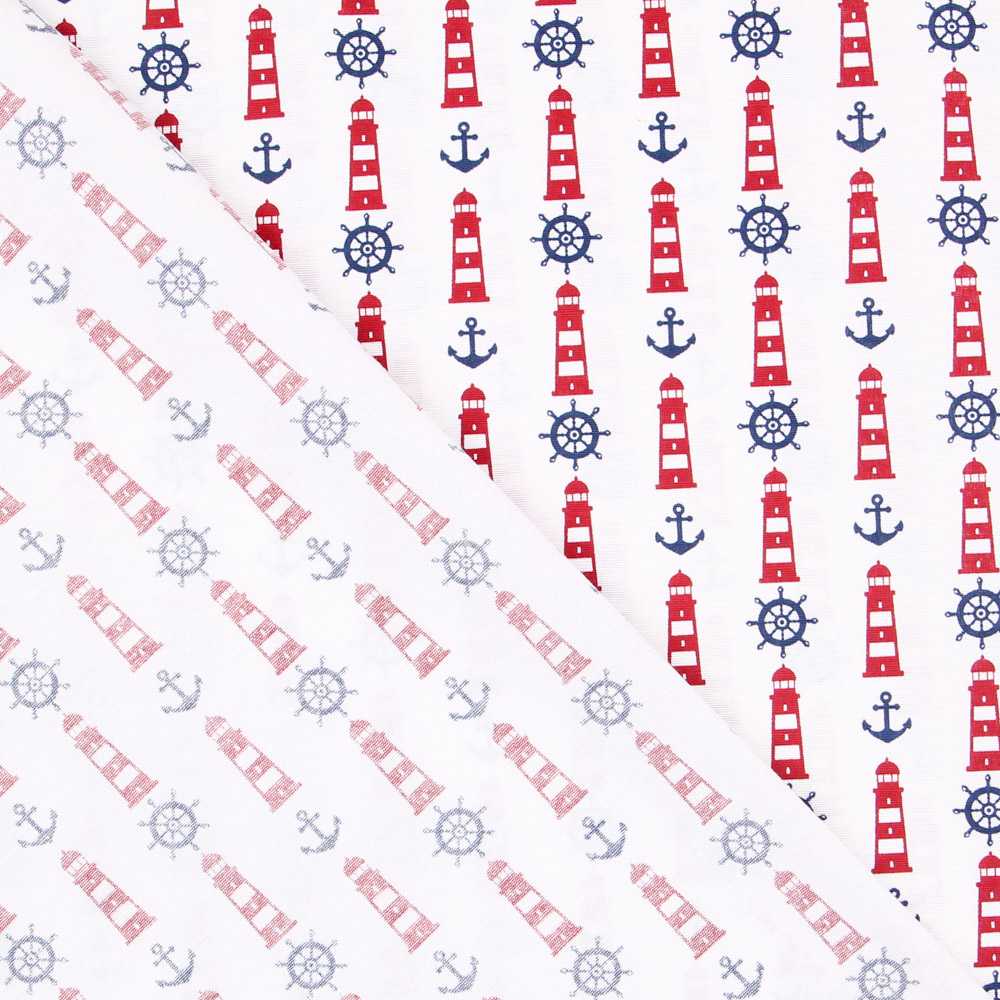 Toile Phares Blanc - Ribes y Casals