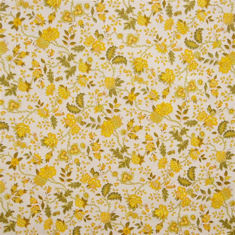 Toile Fleur Petite Jaune - Ribes y Casals