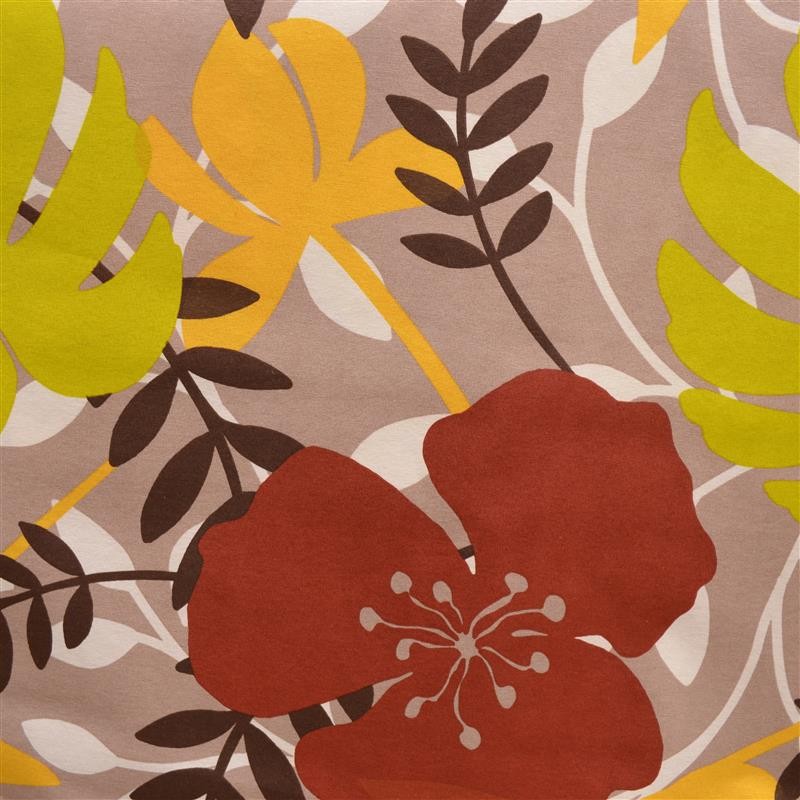 Toile Fleur Terre Cuite - Ribes y Casals