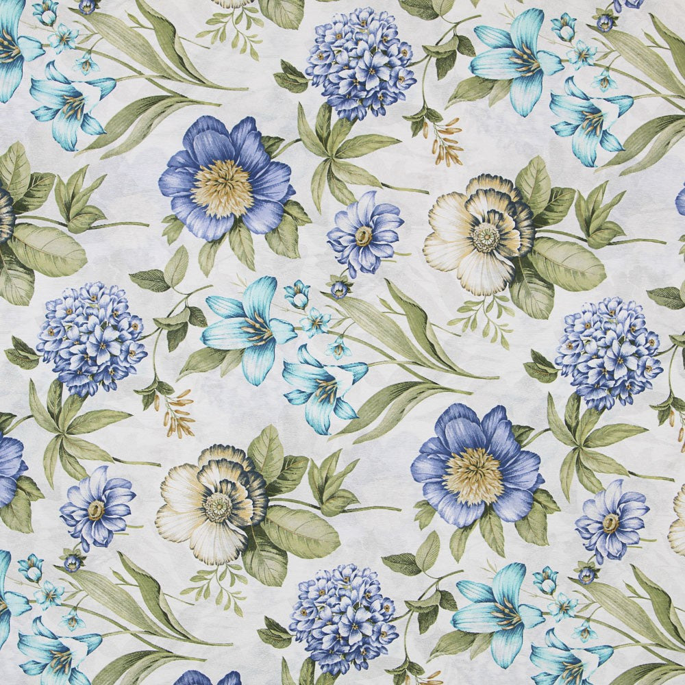 Toile Fleuri Bleu - Ribes y Casals