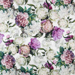 Toile Fleurs Violet Peinture à l&#39;Huile - Ribes y Casals