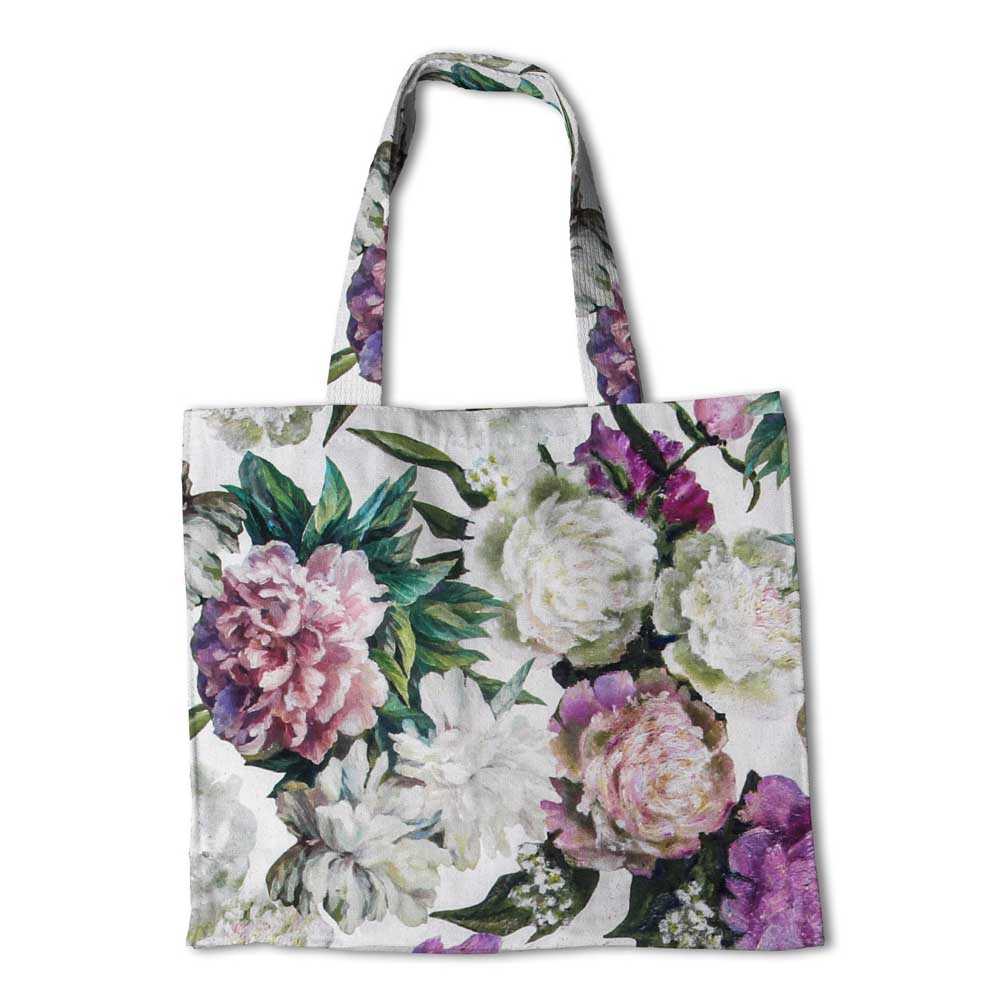 Toile Fleurs Violet Peinture à l&#39;Huile - Ribes y Casals