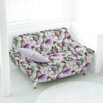 Toile Fleurs Violet Peinture à l&#39;Huile - Ribes y Casals