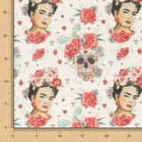 Toile Frida y Catrina Écru - Ribes y Casals