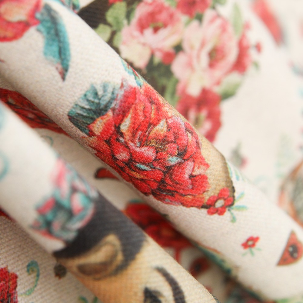 Toile Frida y Catrina Écru - Ribes y Casals