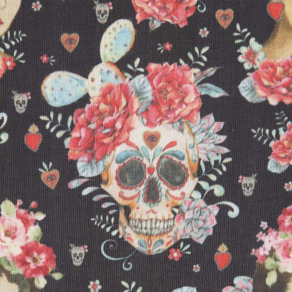 Toile Frida y Catrina Noir - Ribes y Casals