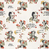 Toile Frida Kahlo Écru - Ribes y Casals