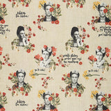 Toile Frida Kahlo Rustique - Ribes y Casals