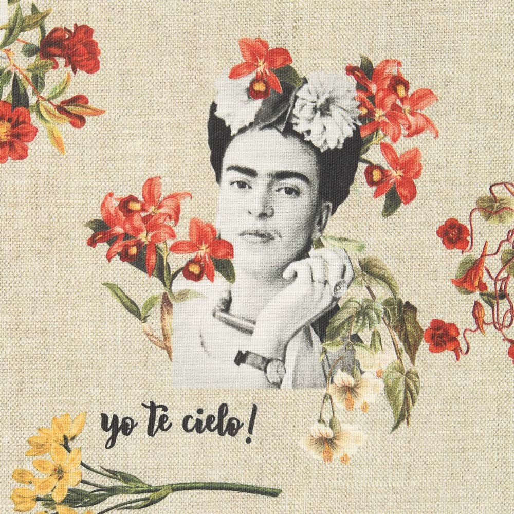 Toile Frida Kahlo Rustique - Ribes y Casals