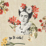 Toile Frida Kahlo Rustique - Ribes y Casals