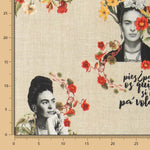 Toile Frida Kahlo Rustique - Ribes y Casals