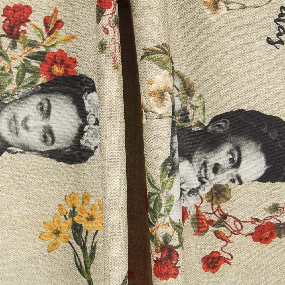 Toile Frida Kahlo Rustique - Ribes y Casals