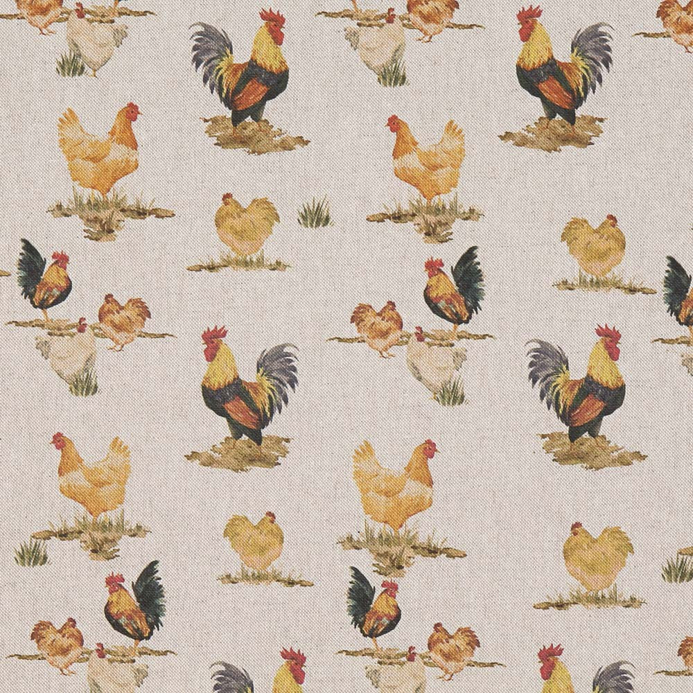 Toile Rustique Poules - Ribes y Casals