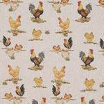 Toile Rustique Poules - Ribes y Casals