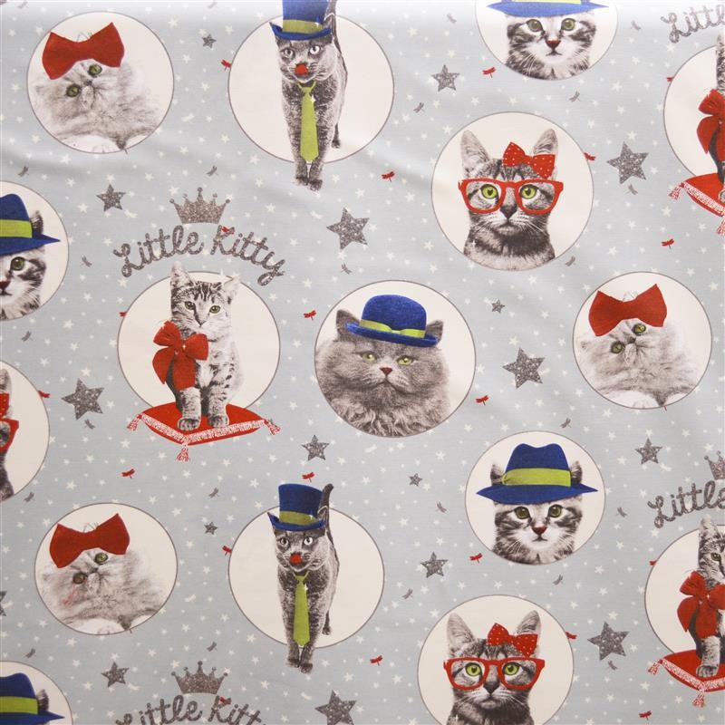 Toile Chats et Étoiles - Ribes y Casals