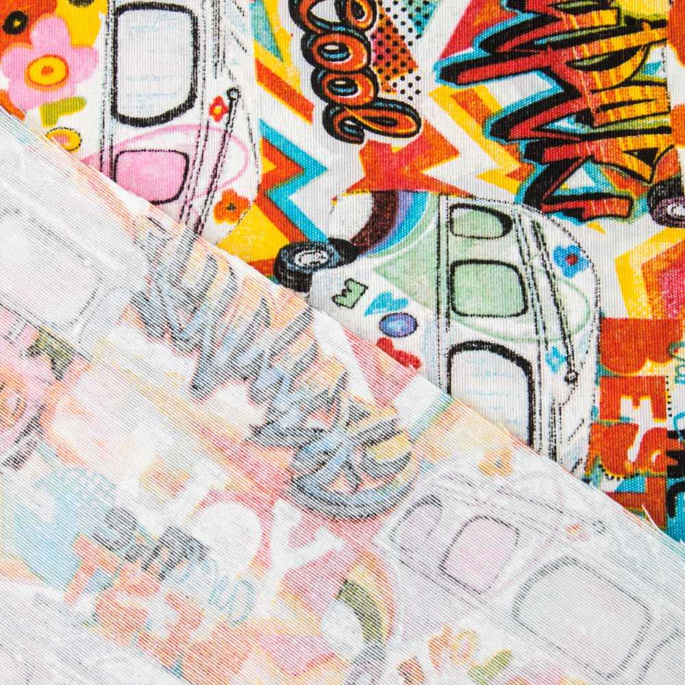 Toile Hippy Multicolore - Ribes y Casals