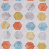 Toile Multicolore Hexagonale - Ribes y Casals