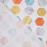 Toile Multicolore Hexagonale - Ribes y Casals