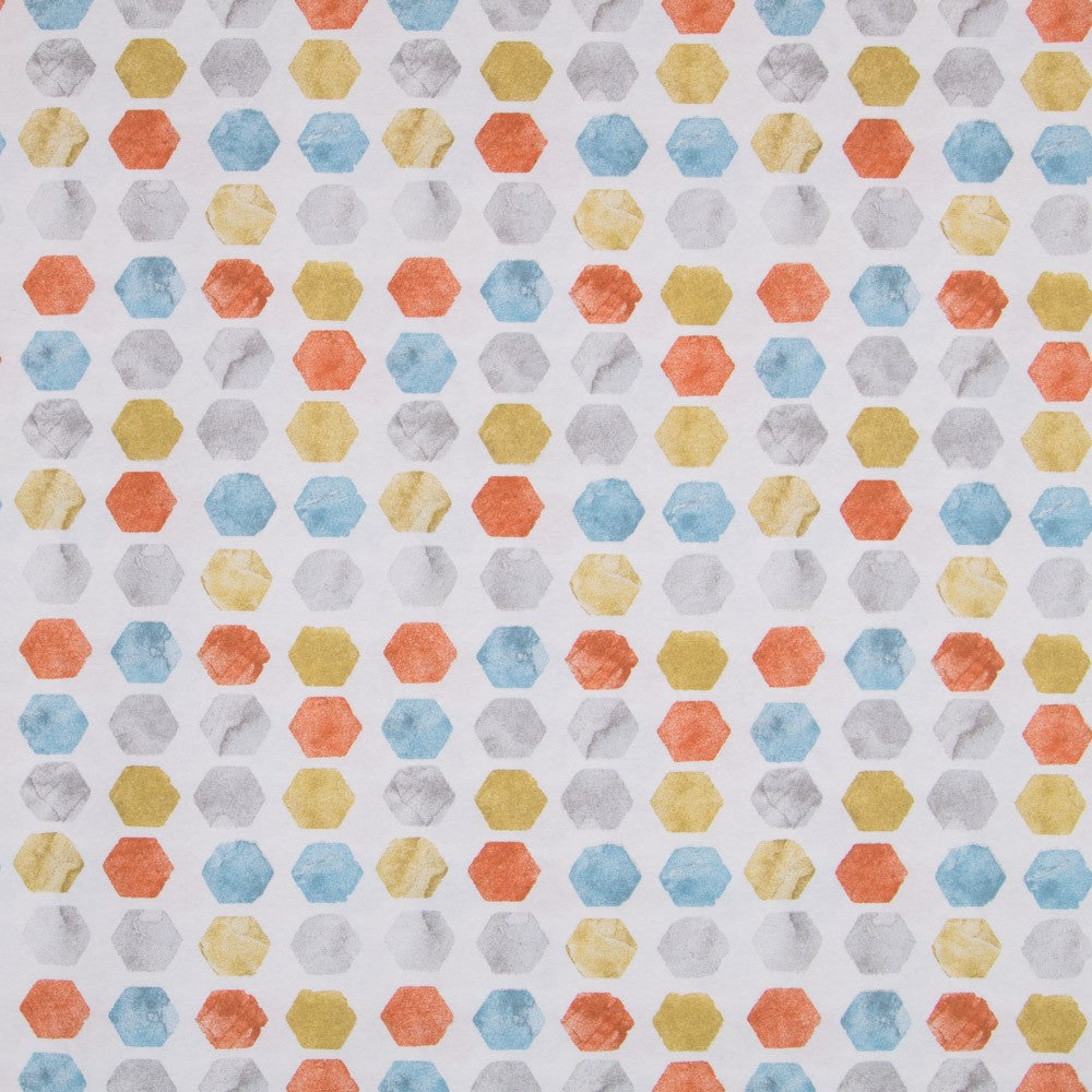 Toile Multicolore Hexagonale - Ribes y Casals