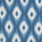 Toile Ikat Losange Bleu - Ribes y Casals