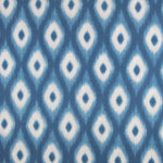 Toile Ikat Losange Bleu - Ribes y Casals