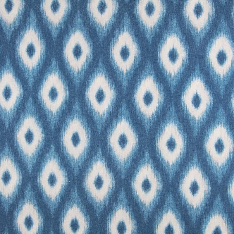 Toile Ikat Losange Bleu - Ribes y Casals